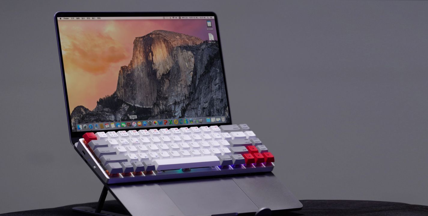 Epomaker NT68: el teclado portátil con soporte invisible