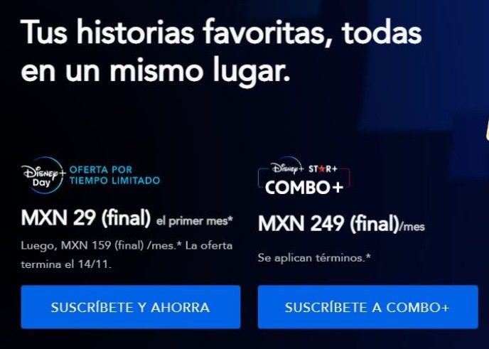 Promoción de noviembre! Disney+ a solo 29 pesos en México | Todo Digital  Streaming