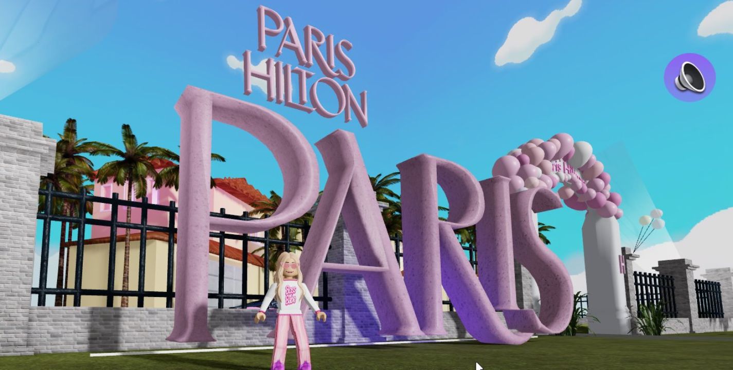 Paris Hilton ofrece recorridos en su mansión virtual del metaverso de Roblox donde además puedes asistir a su boda con Carter Milliken Reum.