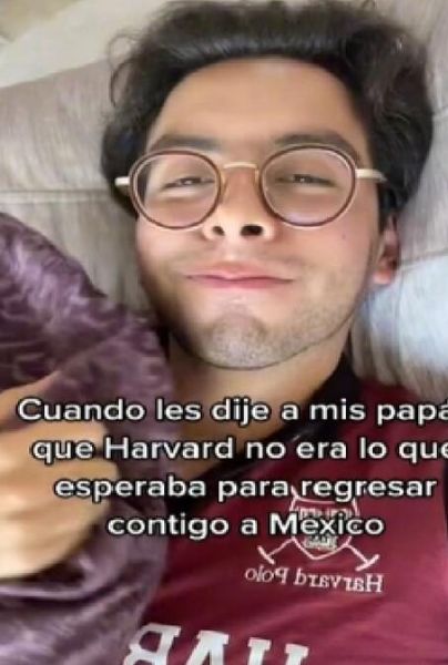 TikTok: Mexicano abandona Harvard para volver con su exnovia