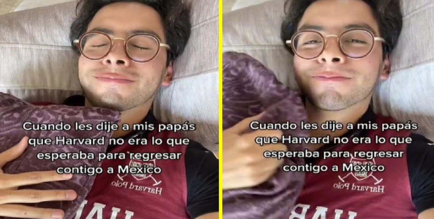 TikTok: Mexicano abandona Harvard para volver con su exnovia