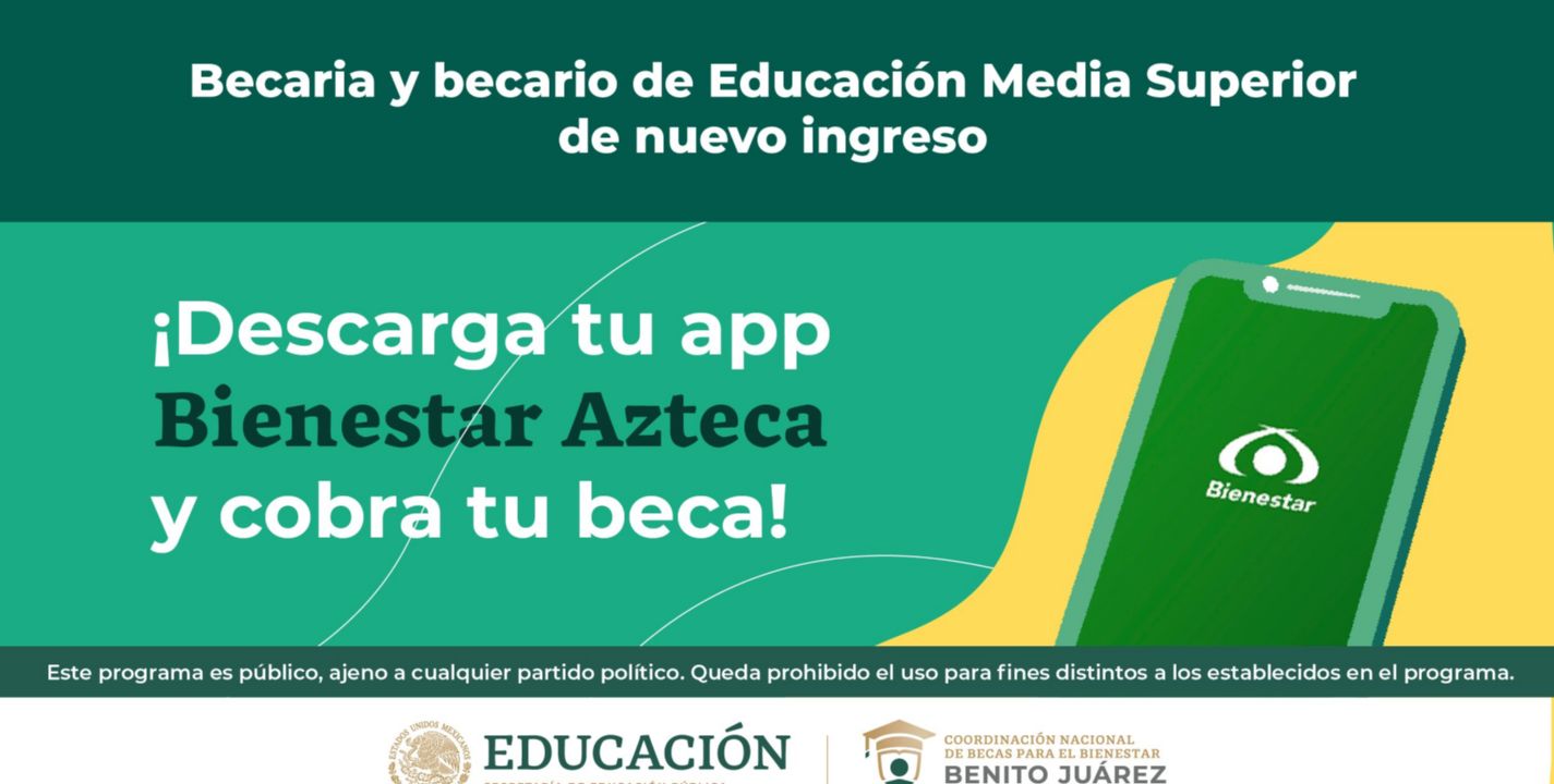 Te deicmos paso a paso cómo cobrar tu beca Benito Juárez desde la app 'Bienestar Azteca' para que puedas generar un código de barras o un código QR y retirar tu dinero.
