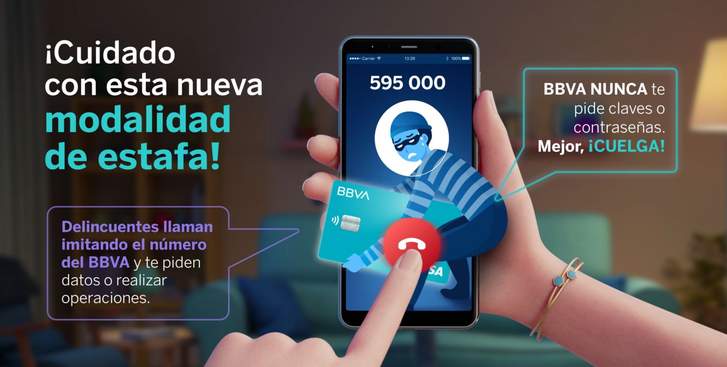 BBVA México publicó una alerta de fraude para informar a sus usuarios sobre la nueva estafa que los delincuentes cibernéticos hacen a través de la app móvil.
