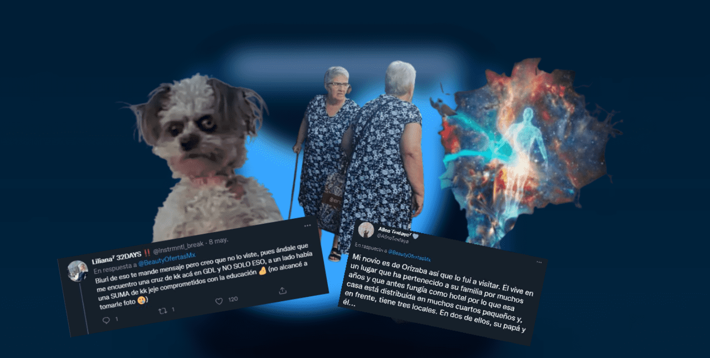 Perros que cambian de forma, errores en la matrix y aterradores viajes astrales: conoce las historias más extrañas de Twitter