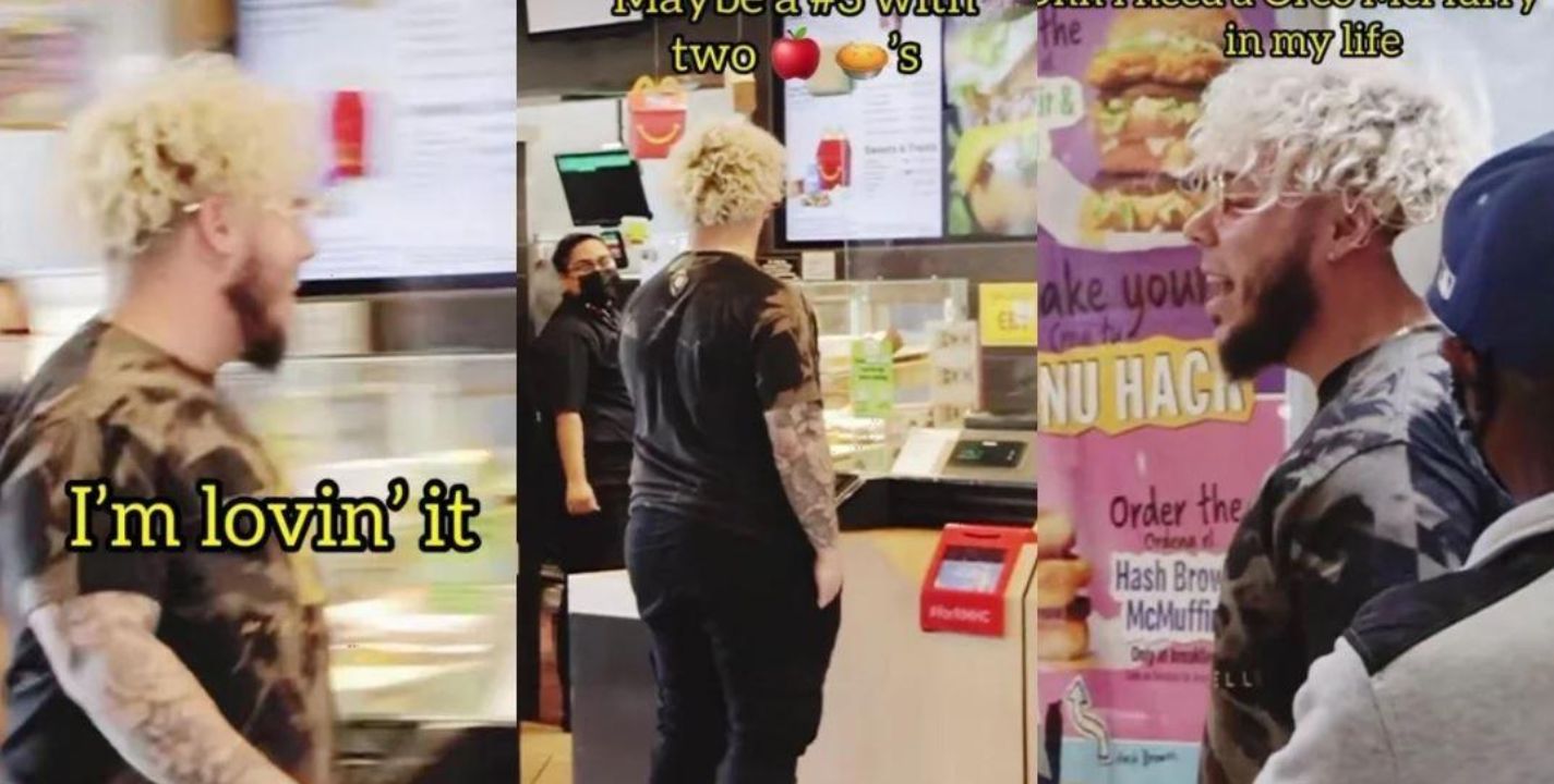 Pide su orden de McDonald's con "serenata" y se hace viral