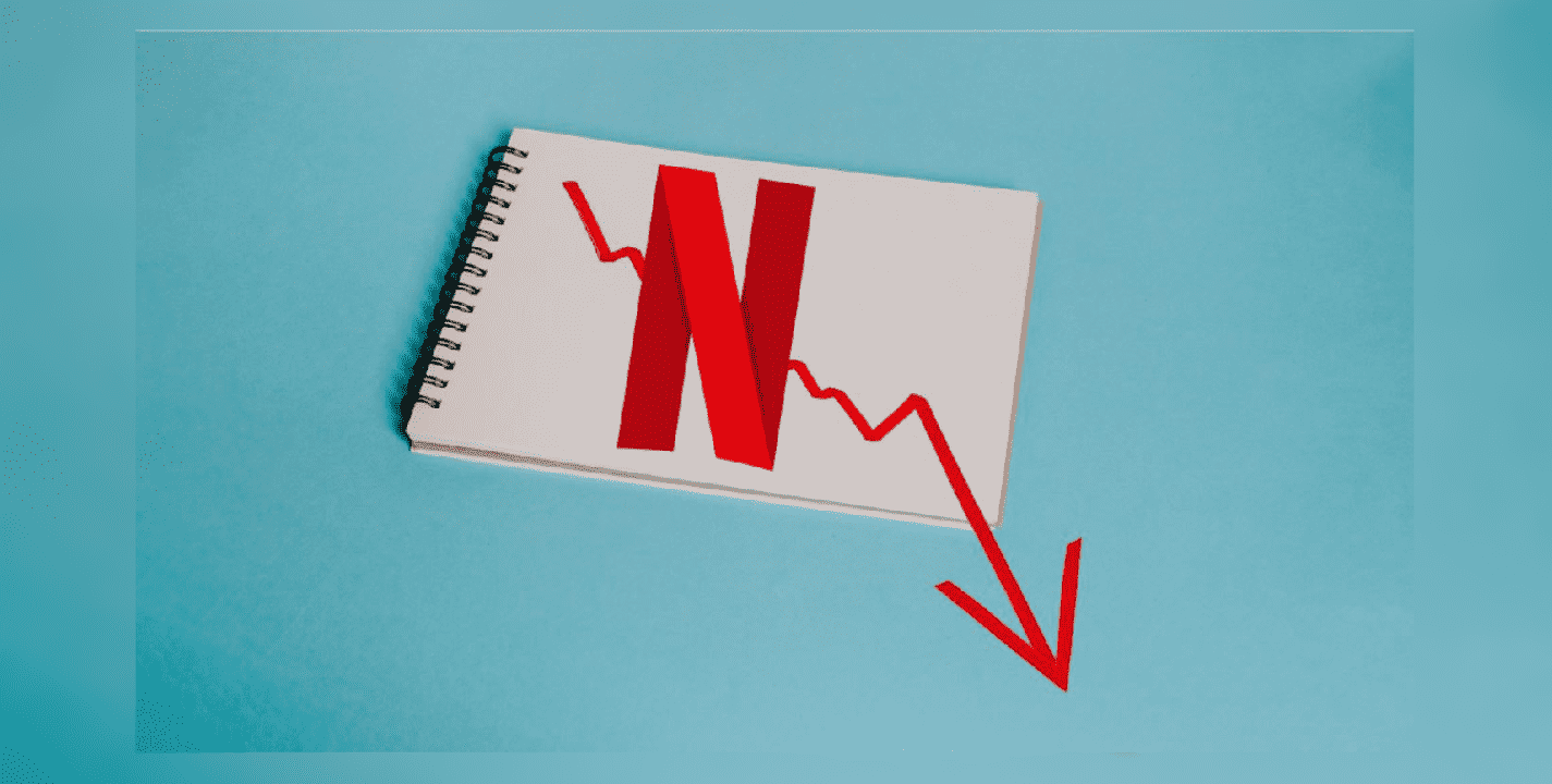 Bajan acciones de Netflix un 70%, mientras entra en su peor etapa financiera en años