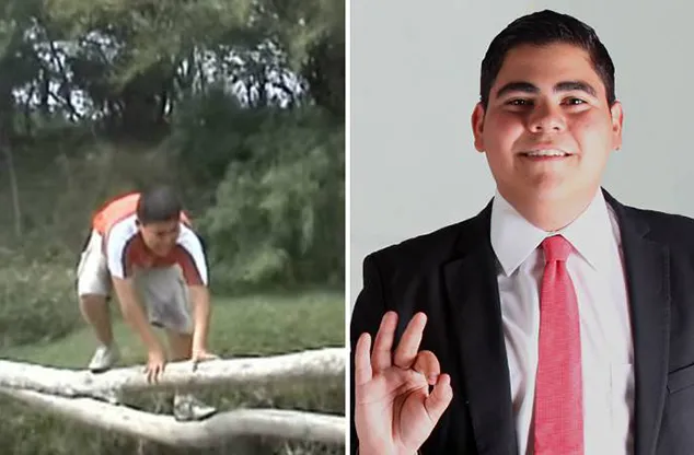 ¿Recuerdas el video "Edgar se cae"?  Así se ve ahora el niño que se volvió viral en YouTube.