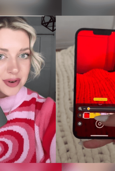 VÍDEO: Mujer descubre función oculta en cámara de iPhone
