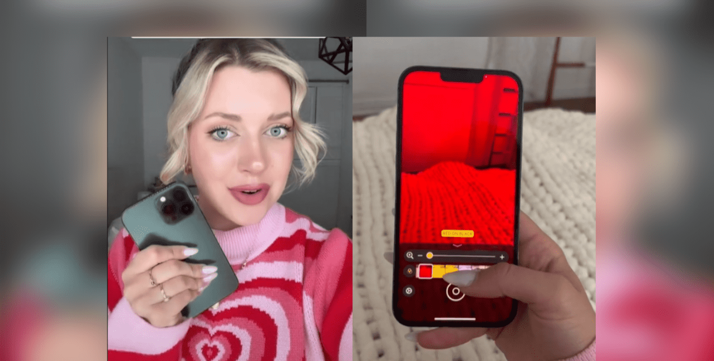 VÍDEO: Mujer descubre función oculta en cámara de iPhone