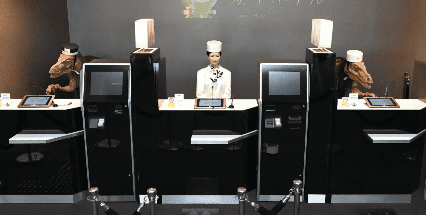 Henna Hotel Tokyo: el primer hotel atendido por robots