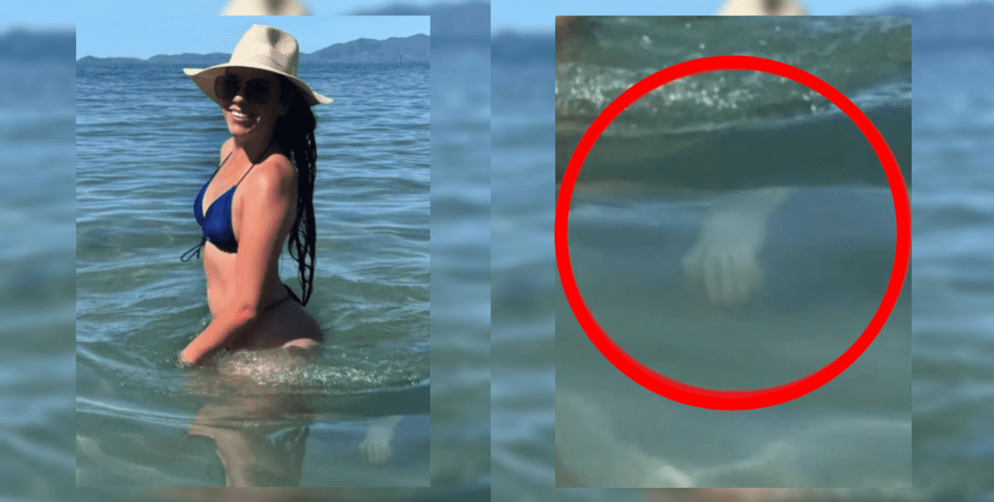 Horrible hallazgo hizo VIRAL a esta foto: ¿qué había bajo el agua?