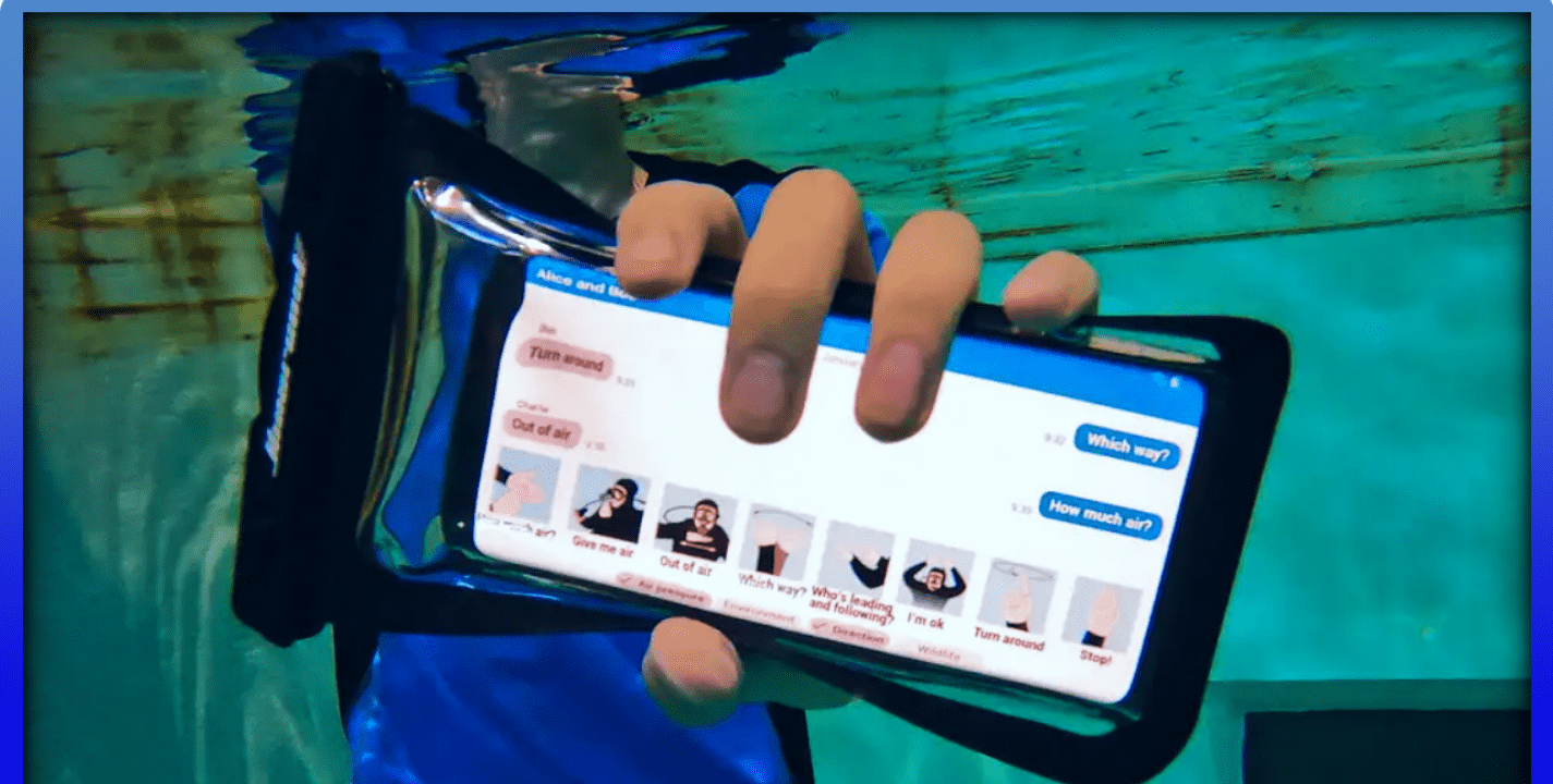 App para Android permite enviar mensajes bajo el agua usando el sonido de las olas