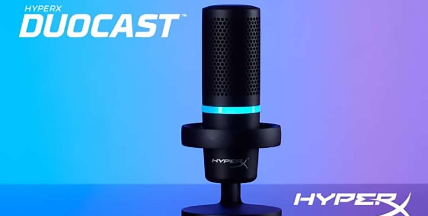 HyperX anuncia su nuevo micrófono DuoCast