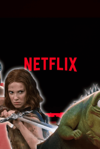 Collage original con imágenes de Netflix