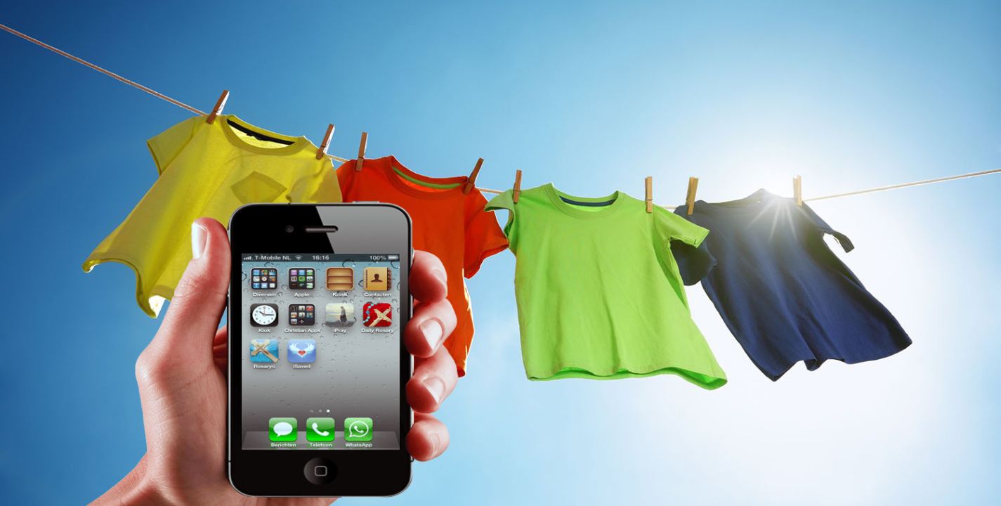 App para saber cuánto tiempo tardará en secarse la ropa al sol.