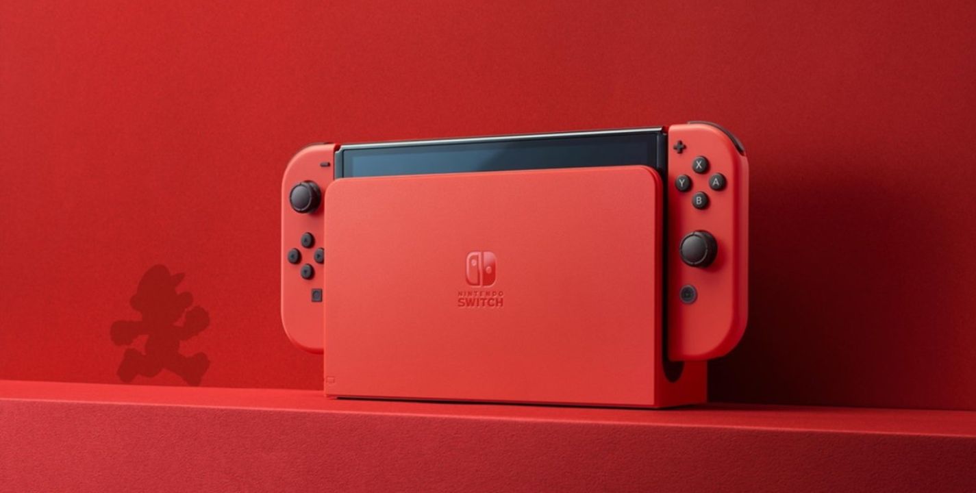 Nintendo lanza una edición especial de Switch OLED inspirada en Mario